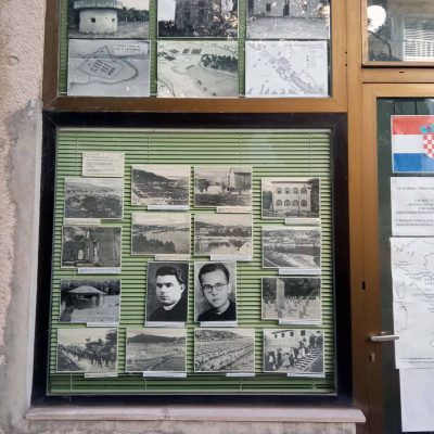Uređen izlog prostorija Udruge.